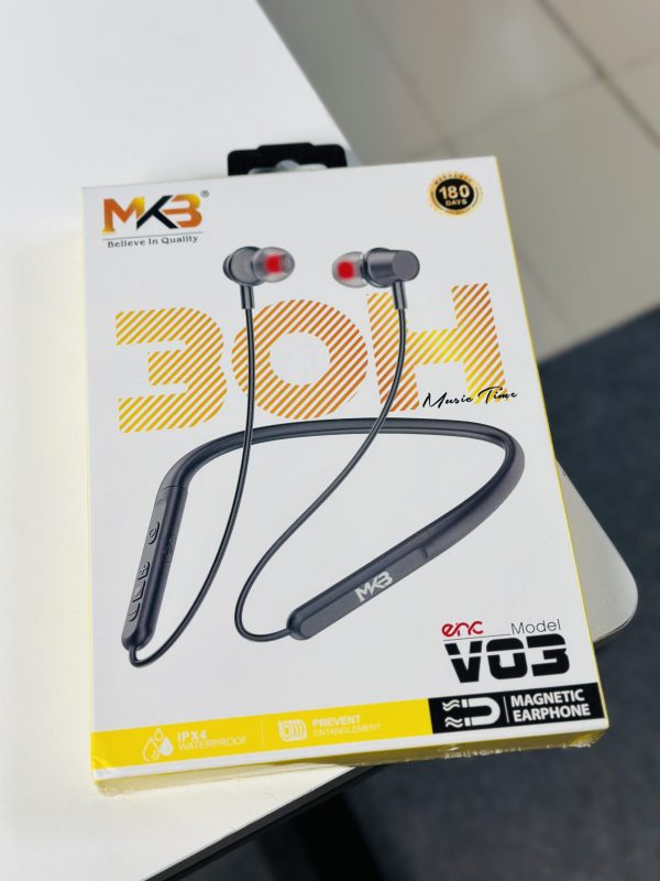 1015786 MKB V03 Magnetic Waterproof ENC Wireless Neckband (3)