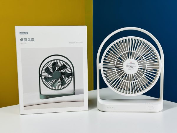JISULIFE FA19A DC Fan, Run Directly With USB Power From Power Bank Or Solar (Without Battery) (2)