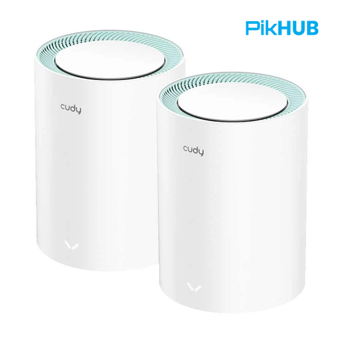 Cudy M1300 AC1200 Dual Band Gigabit Mesh Router (2 Pack)