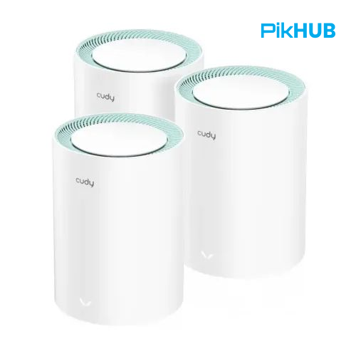 Cudy M1300 AC1200 Dual Band Gigabit Mesh Router (3 Pack)