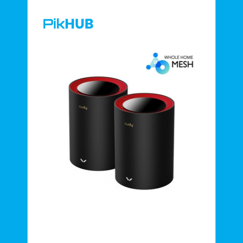 Cudy M3000 AX3000 2.5G Dual Band Wi-Fi 6 Mesh Router (2 Pack)